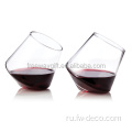 Стаканные бокалы из красного вина на 12 унций